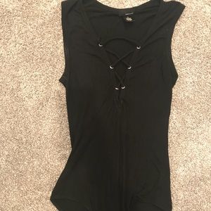 Black bodysuit